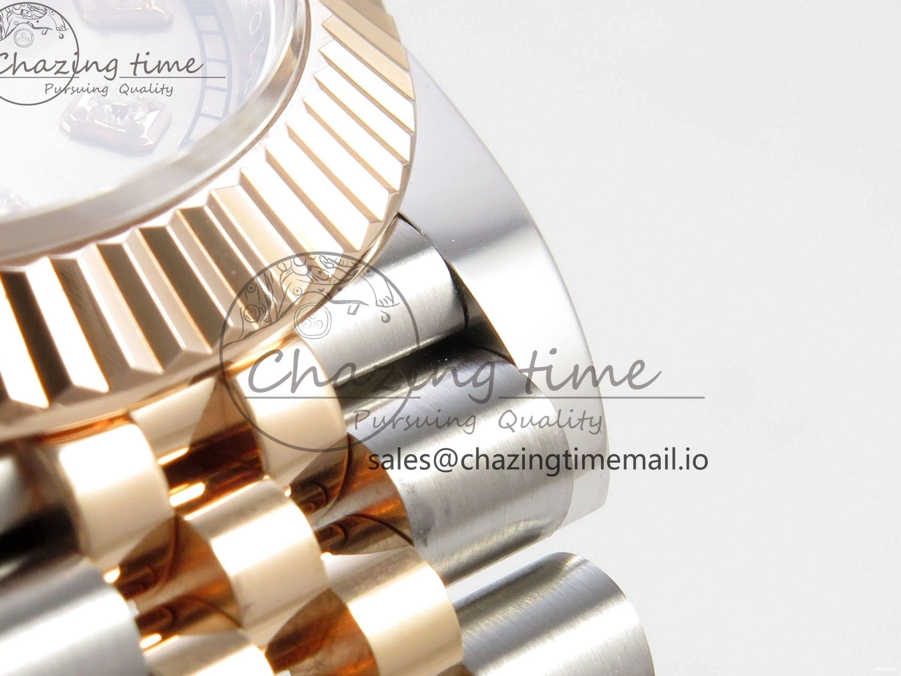 (Weighted) ARF Jubilee RG Best SH3235 SS 126331 Edition 1:1 Dial 41 RG Diaomonds DateJust on Bracelet 0522